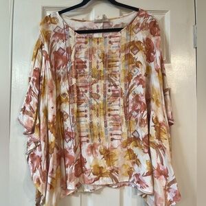 Savanna Jane Multicolor Floral Blouse